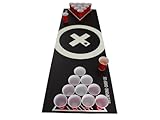 Beer Pong Tisch Matten Set - 4