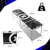Beer Pong Tisch Set inkl. 50 Red Solo Cups und 6 Bälle - 5