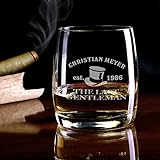 Whiskeyglas (Bohemia) – mit kostenloser Gravur des Namens + Geburtsjahr - 3