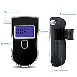 Digitaler Atemalkohol-Tester inkl. 5 Mundstücke - 5