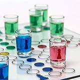Würfel Trinkspiel / Saufspiel aus Glas – Drinking Ludo - 5