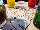 Trinkspieltisch – Klebefolie mit Spielzubehör - 7