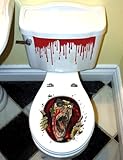 Zombie Toilettendeckel Aufkleber für Halloween Party - 2