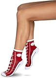 4 Paar Chucks Socken – witzige Socken als Geschenk oder Mitbringsel - 2