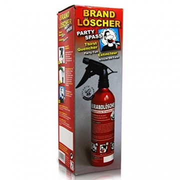 Feuerlöscher Durstlöscher Brandlöscher Saufspiel 24 cm