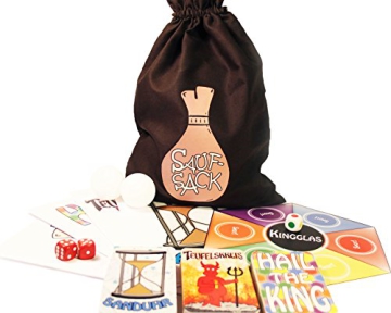 SAUFSACK - Die Trinkspiele-Sammlung, Partyspiel mit Trink-Garantie!