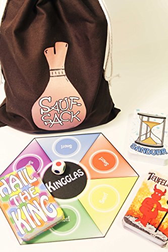 SAUFSACK - Die Trinkspiele-Sammlung, Partyspiel mit Trink-Garantie!