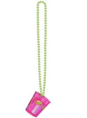 Schnapsglas Hawaii zum Umhängen 2cl - 6er Pack
